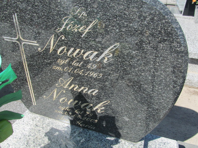 Józef Nowak Kosmów - Grobonet - Wyszukiwarka osób pochowanych