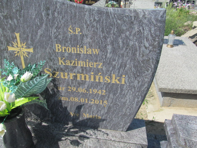 BRONISŁAW KAZIMIERZ Szurmiński 1942 Kosmów - Grobonet - Wyszukiwarka osób pochowanych