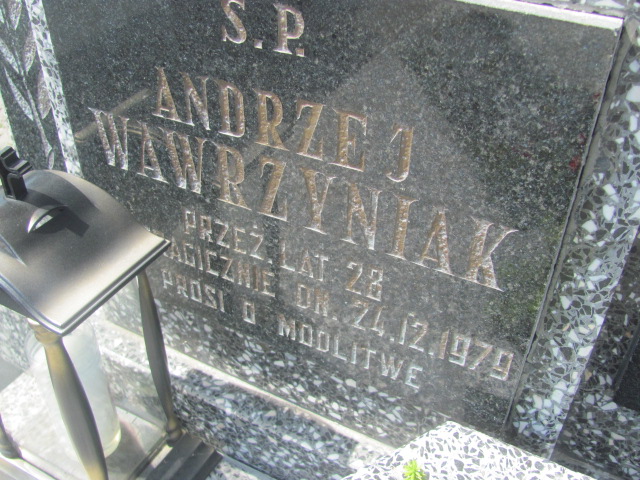 Andrzej Wawrzyniak Kosmów - Grobonet - Wyszukiwarka osób pochowanych