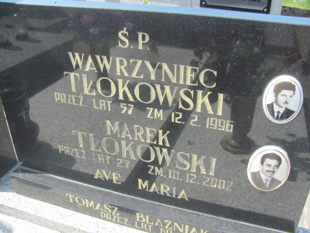 Marek Tłokowski Kosmów - Grobonet - Wyszukiwarka osób pochowanych