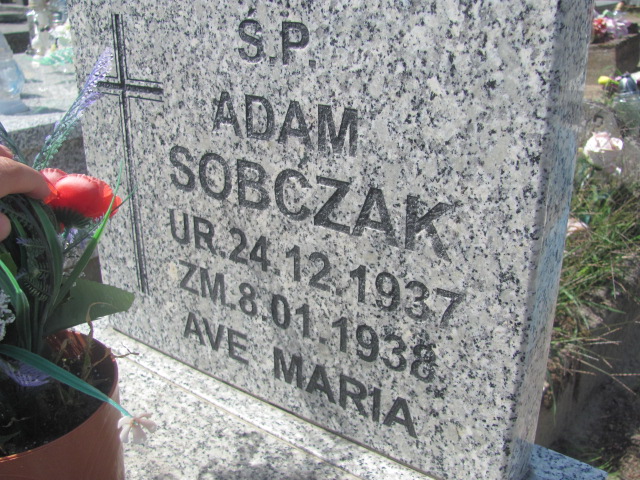Adam Sobczak 1937 Kosmów - Grobonet - Wyszukiwarka osób pochowanych