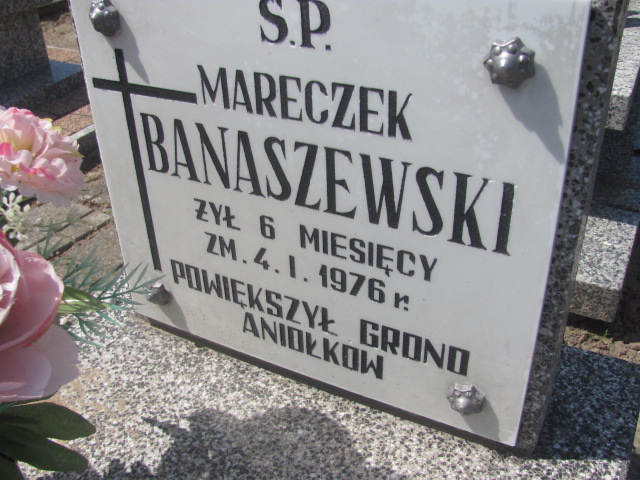 Marek Banaszewski 1975 Kosmów - Grobonet - Wyszukiwarka osób pochowanych