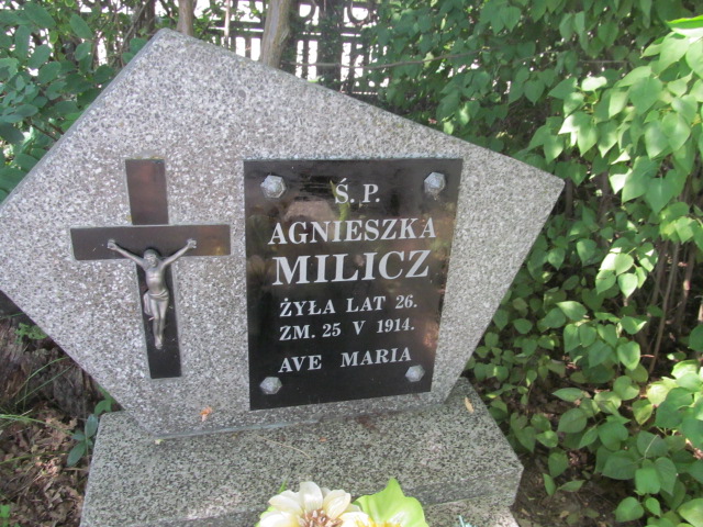 Agnieszka Milicz Kosmów - Grobonet - Wyszukiwarka osób pochowanych