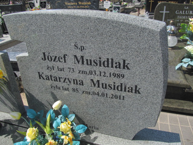 Katarzyna Musidlak Kosmów - Grobonet - Wyszukiwarka osób pochowanych