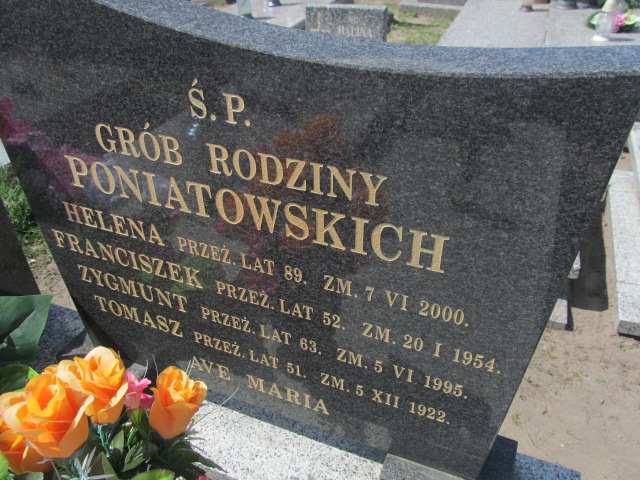 Helena Poniatowska Kosmów - Grobonet - Wyszukiwarka osób pochowanych